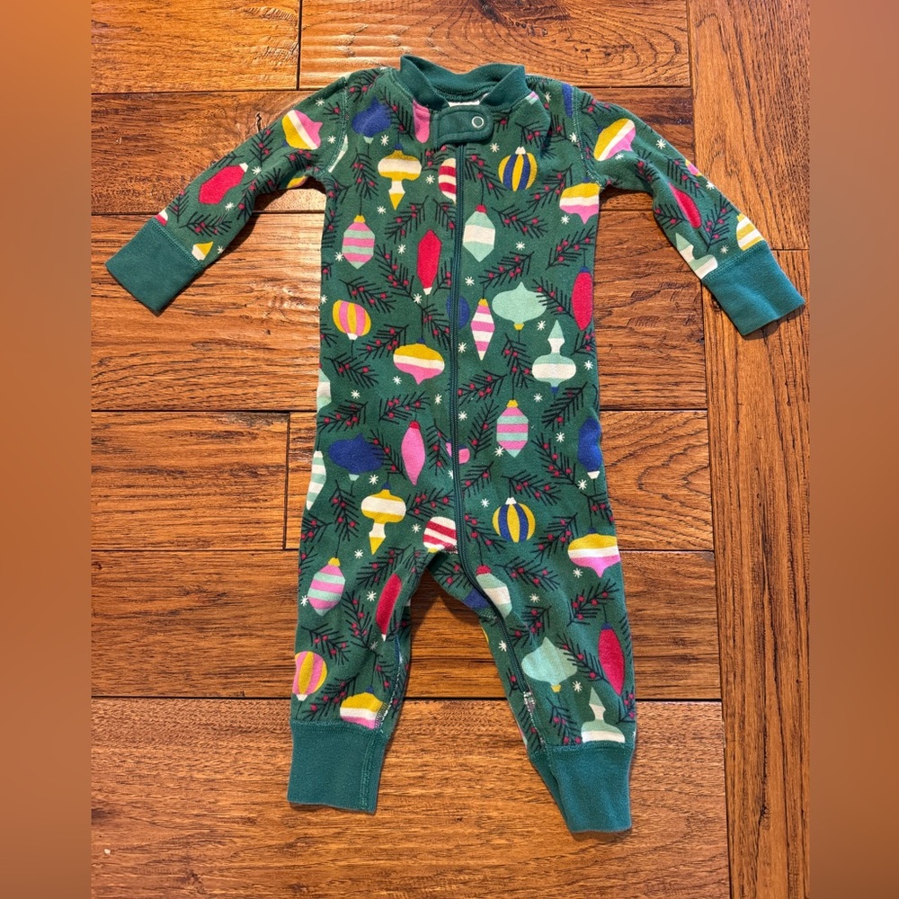 Hanna Andersson footless zip PJs